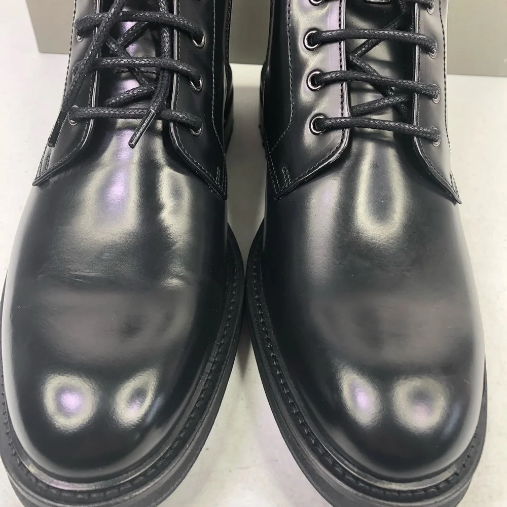 ALL Saints Men’s Beckworth Black Leather Boots - Picture 6 of 9